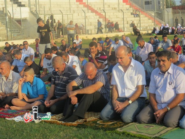  كفرقاسم - فيديو : تتصافح الايدي وتتعانق الرقاب في صلاة عيد الاضحى المبارك في المصلى ومشاركة واسعة مع الابتسامة 